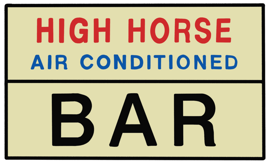 High+Horse+Sign